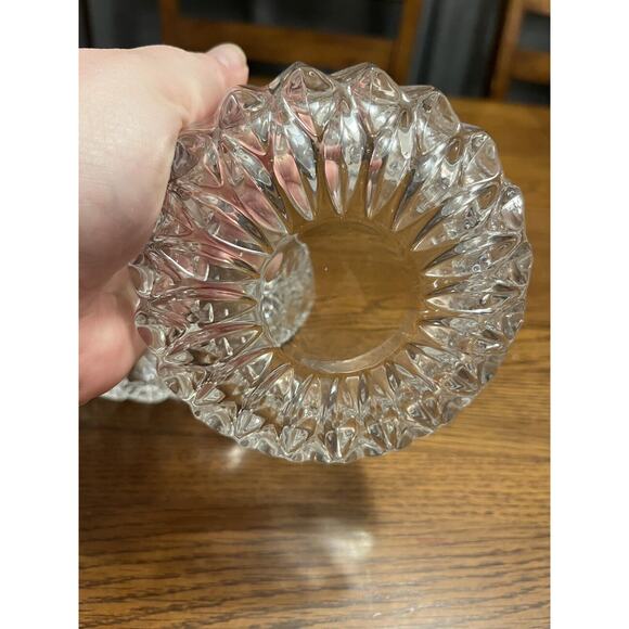 Althea Gorham Round Crystal Bowls Full Lead Cut C163 No Scratch Set Of 2 4” & 5” - Picture 5 of 11